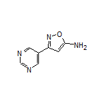 5-Amino-3-(5-pyrimidinyl)isoxazole