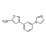 5-Amino-3-[3-(1-imidazolyl)phenyl]isoxazole