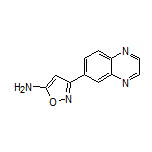 5-Amino-3-(6-quinoxalinyl)isoxazole