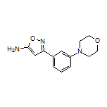 5-Amino-3-(3-morpholinophenyl)isoxazole