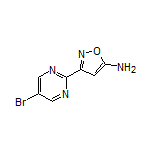 5-Amino-3-(5-bromo-2-pyrimidinyl)isoxazole