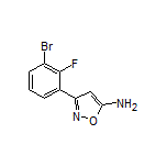 5-Amino-3-(3-bromo-2-fluorophenyl)isoxazole