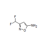 5-Amino-3-(difluoromethyl)isoxazole