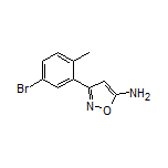 5-Amino-3-(5-bromo-2-methylphenyl)isoxazole