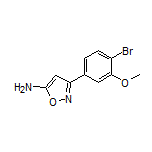 5-Amino-3-(4-bromo-3-methoxyphenyl)isoxazole