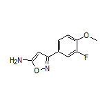 5-Amino-3-(3-fluoro-4-methoxyphenyl)isoxazole