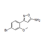 5-Amino-3-(4-bromo-2-methoxyphenyl)isoxazole