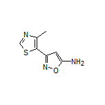 5-Amino-3-(4-methyl-5-thiazolyl)isoxazole