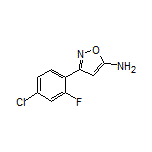 5-Amino-3-(4-chloro-2-fluorophenyl)isoxazole