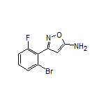 5-Amino-3-(2-bromo-6-fluorophenyl)isoxazole