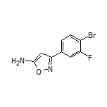 5-Amino-3-(4-bromo-3-fluorophenyl)isoxazole