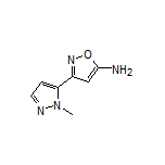 5-Amino-3-(1-methyl-5-pyrazolyl)isoxazole