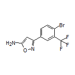 5-Amino-3-[4-bromo-3-(trifluoromethyl)phenyl]isoxazole