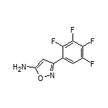 5-Amino-3-(2,3,4,5-tetrafluorophenyl)isoxazole