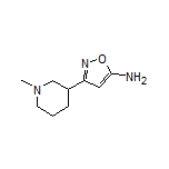 5-Amino-3-(1-methyl-3-piperidyl)isoxazole