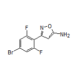 5-Amino-3-(4-bromo-2,6-difluorophenyl)isoxazole