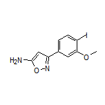 5-Amino-3-(4-iodo-3-methoxyphenyl)isoxazole