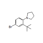 1-[4-Bromo-2-(tert-butyl)phenyl]pyrrolidine