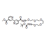 Methyl 4’-[[17-(Boc-amino)-3,6,9,12,15-pentaoxaheptadecyl]carbamoyl]-[2,2’-bipyridine]-4-carboxylate