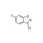 3-Chloro-6-iodobenzisoxazole