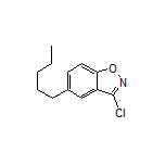 3-Chloro-5-pentylbenzisoxazole