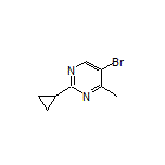 5-Bromo-2-cyclopropyl-4-methylpyrimidine