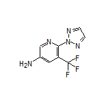 3-Amino-6-(2H-1,2,3-triazol-2-yl)-5-(trifluoromethyl)pyridine