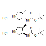 cis-3-(Boc-amino)-4-methylpyrrolidine Hydrochloride