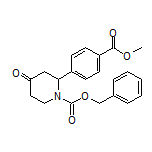 Methyl 4-(1-Cbz-4-oxo-2-piperidyl)benzoate