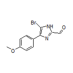 5-Bromo-4-(4-methoxyphenyl)imidazole-2-carbaldehyde