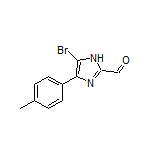 5-Bromo-4-(p-tolyl)imidazole-2-carbaldehyde