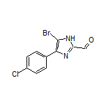 5-Bromo-4-(4-chlorophenyl)imidazole-2-carbaldehyde