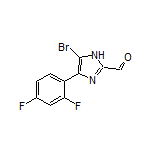 5-Bromo-4-(2,4-difluorophenyl)imidazole-2-carbaldehyde