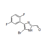 5-Bromo-4-(2,5-difluorophenyl)imidazole-2-carbaldehyde