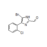 5-Bromo-4-(2-chlorophenyl)imidazole-2-carbaldehyde