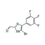 5-Bromo-4-(3,4,5-trifluorophenyl)imidazole-2-carbaldehyde