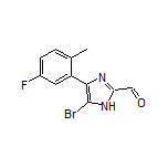 5-Bromo-4-(5-fluoro-2-methylphenyl)imidazole-2-carbaldehyde