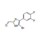 5-Bromo-4-(3,4-difluorophenyl)imidazole-2-carbaldehyde