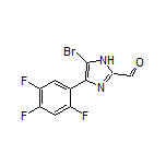 5-Bromo-4-(2,4,5-trifluorophenyl)imidazole-2-carbaldehyde