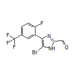 5-Bromo-4-[2-fluoro-5-(trifluoromethyl)phenyl]imidazole-2-carbaldehyde