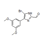 5-Bromo-4-(3,5-dimethoxyphenyl)imidazole-2-carbaldehyde