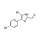 5-Bromo-4-(4-bromophenyl)imidazole-2-carbaldehyde