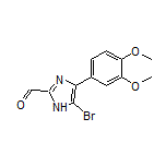 5-Bromo-4-(3,4-dimethoxyphenyl)imidazole-2-carbaldehyde