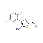 5-Bromo-4-(2,5-dimethylphenyl)imidazole-2-carbaldehyde