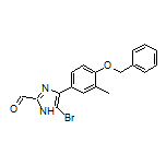 4-[4-(Benzyloxy)-3-methylphenyl]-5-bromoimidazole-2-carbaldehyde