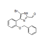 4-[2-(Benzyloxy)phenyl]-5-bromoimidazole-2-carbaldehyde