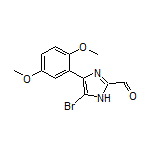 5-Bromo-4-(2,5-dimethoxyphenyl)imidazole-2-carbaldehyde