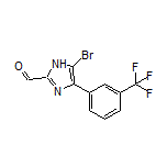 5-Bromo-4-[3-(trifluoromethyl)phenyl]imidazole-2-carbaldehyde