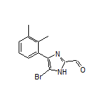 5-Bromo-4-(2,3-dimethylphenyl)imidazole-2-carbaldehyde