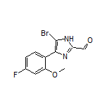 5-Bromo-4-(4-fluoro-2-methoxyphenyl)imidazole-2-carbaldehyde